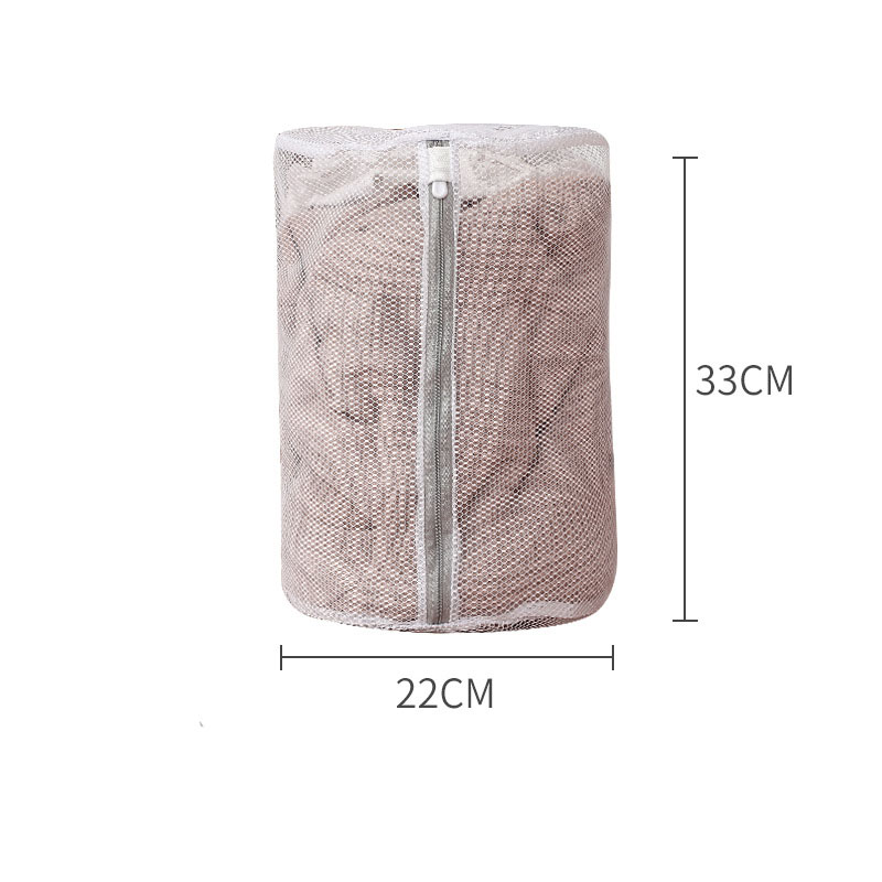 70g gray and white coarse mesh cylinder (22*33cm)