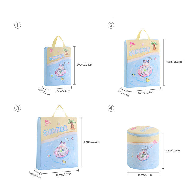 100g fine mesh three-dimensional portable puppy four-piece set (small, medium and large   bra bag)