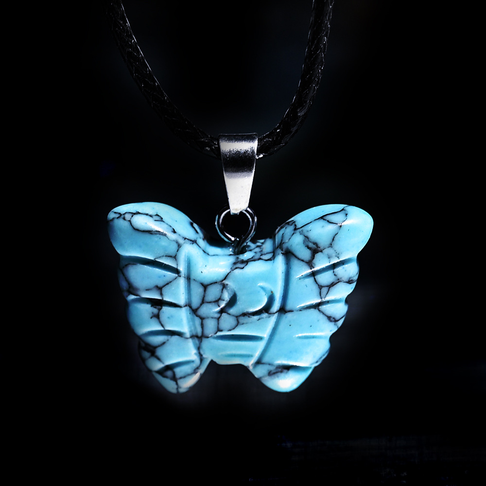 6 turquoise bleu clair