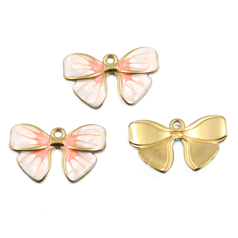 No. 3 orange bow 16x25mm