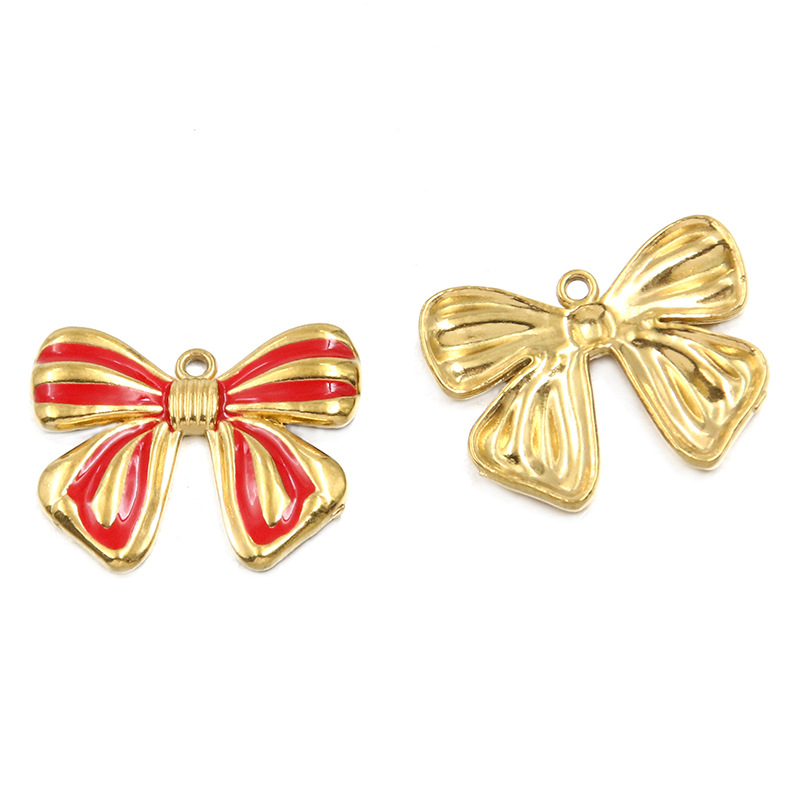 5:No. 2 red bow 20x25mm