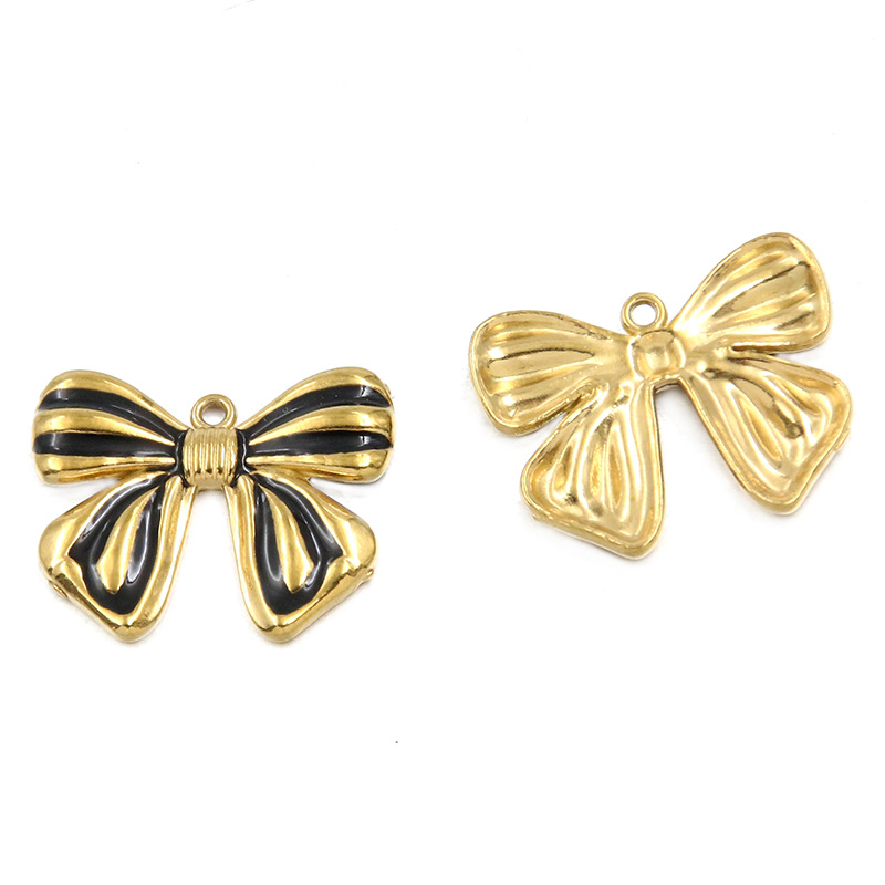 6:No. 2 black bow 20x25mm