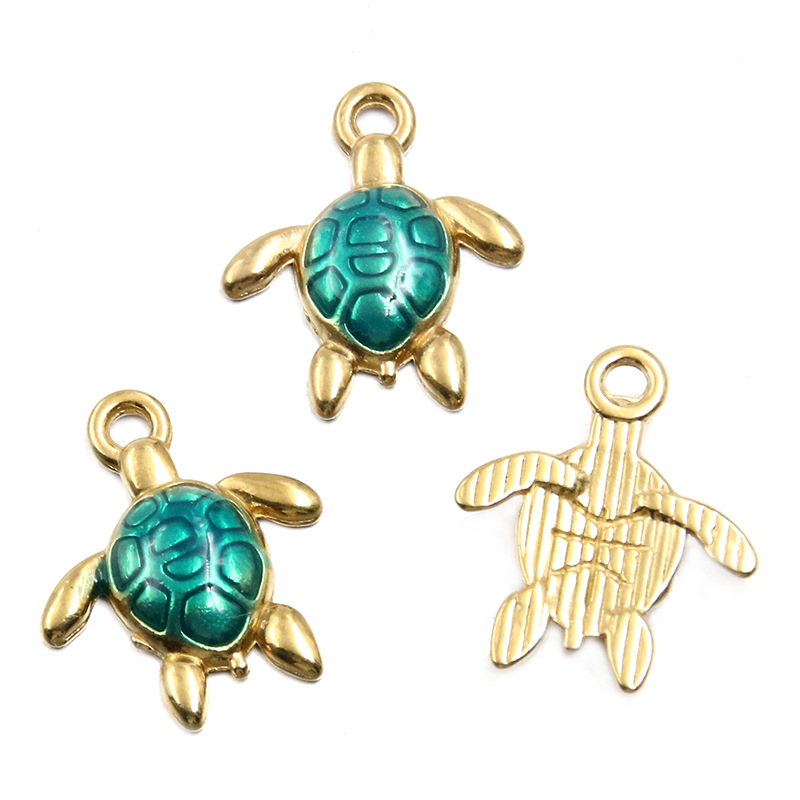 Green turtle 18X21mm