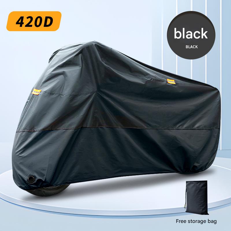 420D extra thick classic black