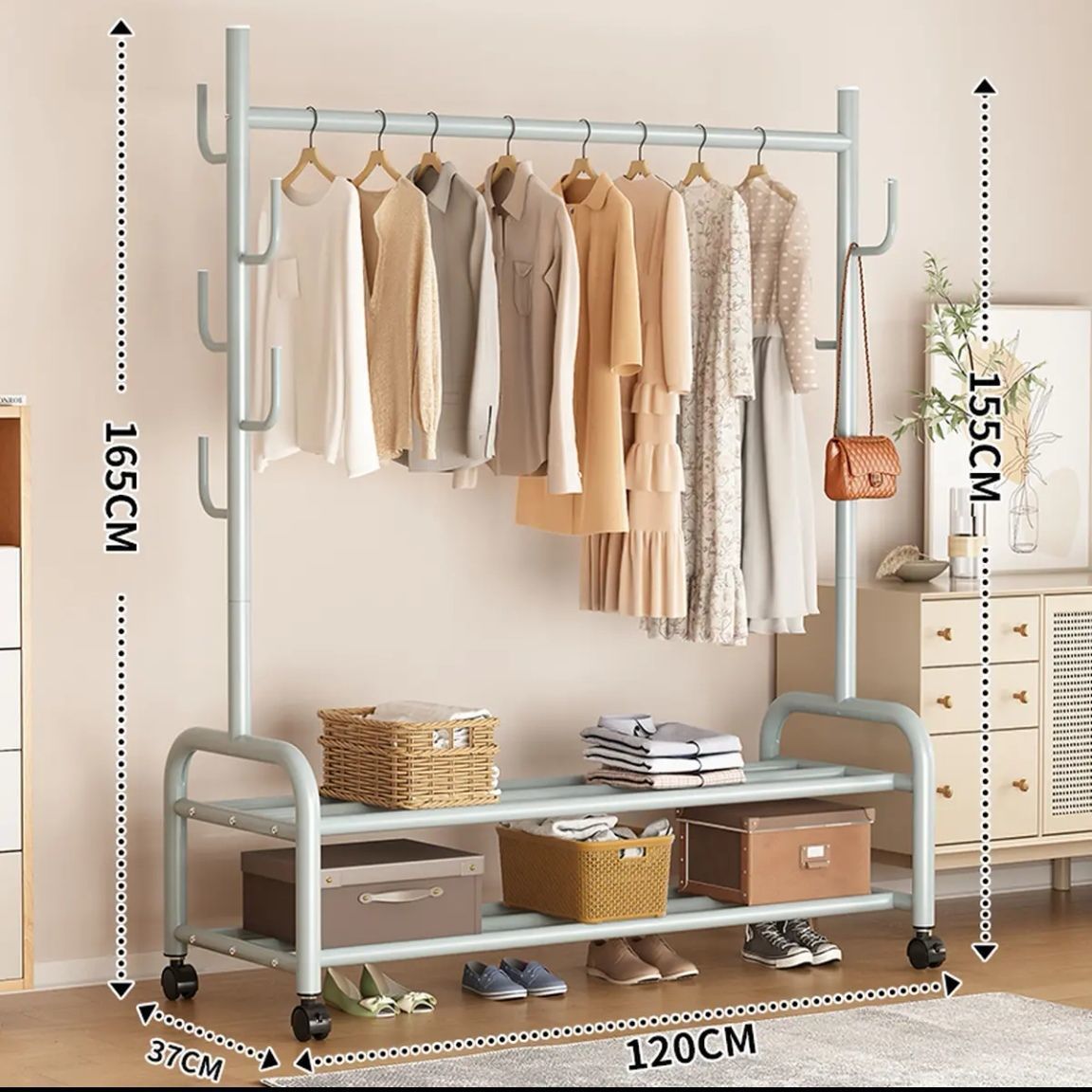 Bold 25 pipe diameter-double layer 120CM-Green