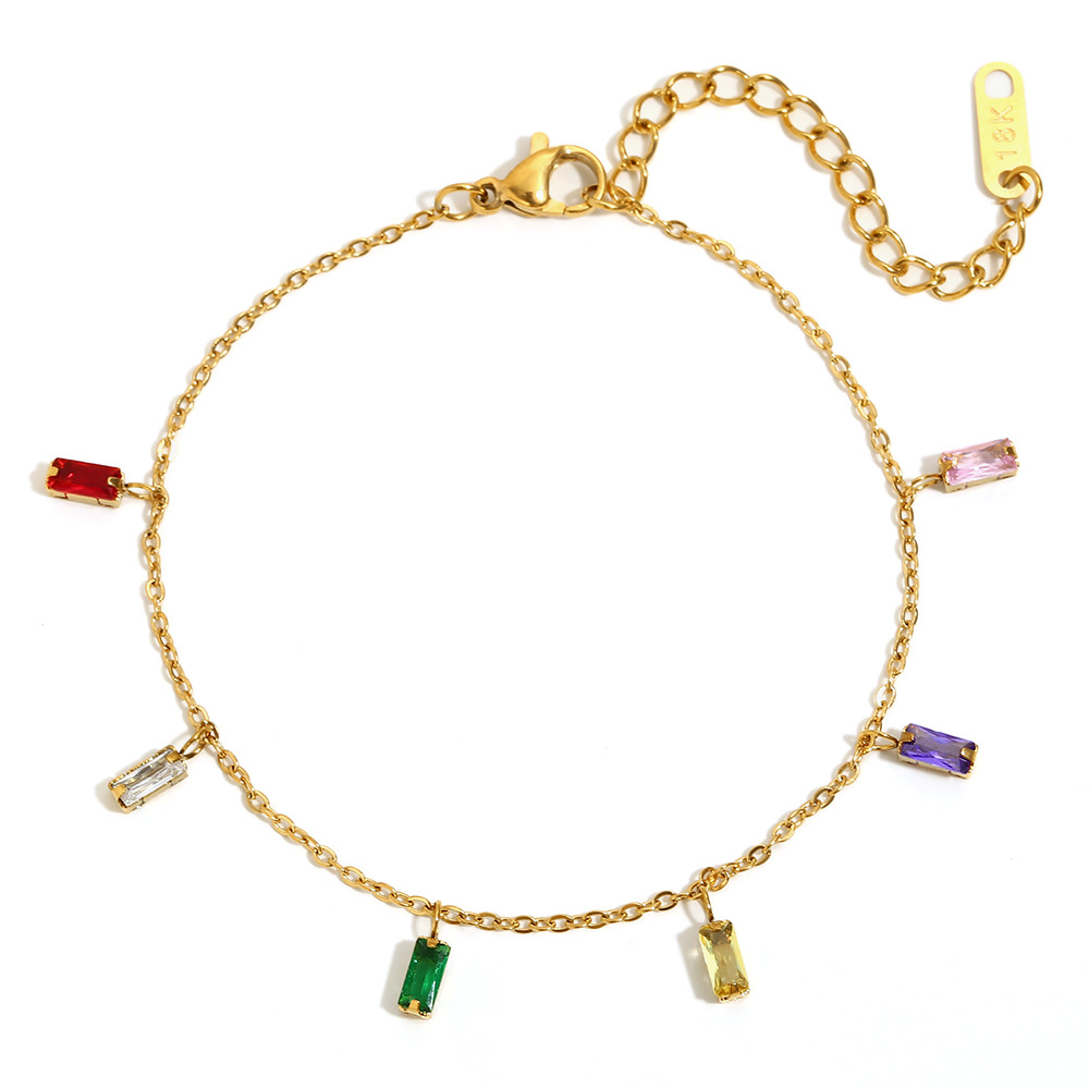 1:Zircon pendant bracelet