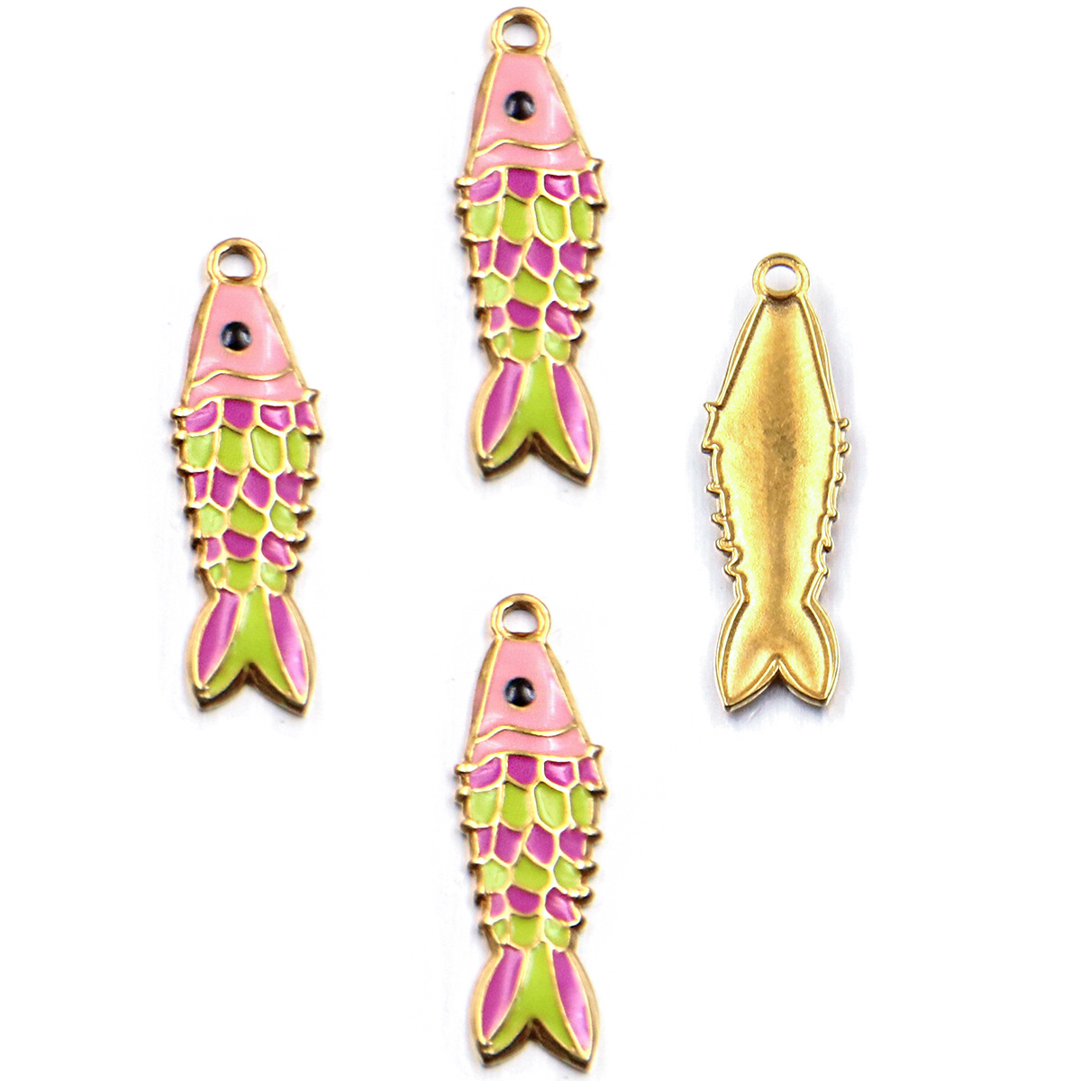 2:Fish pink 8x26mm