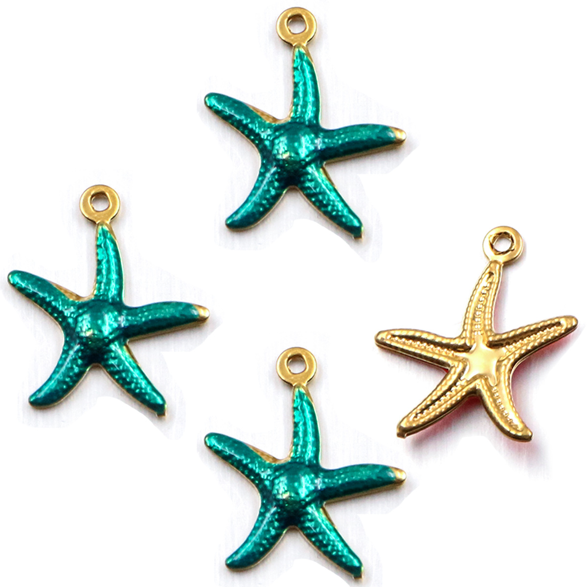 5:Starfish blue 15x17mm
