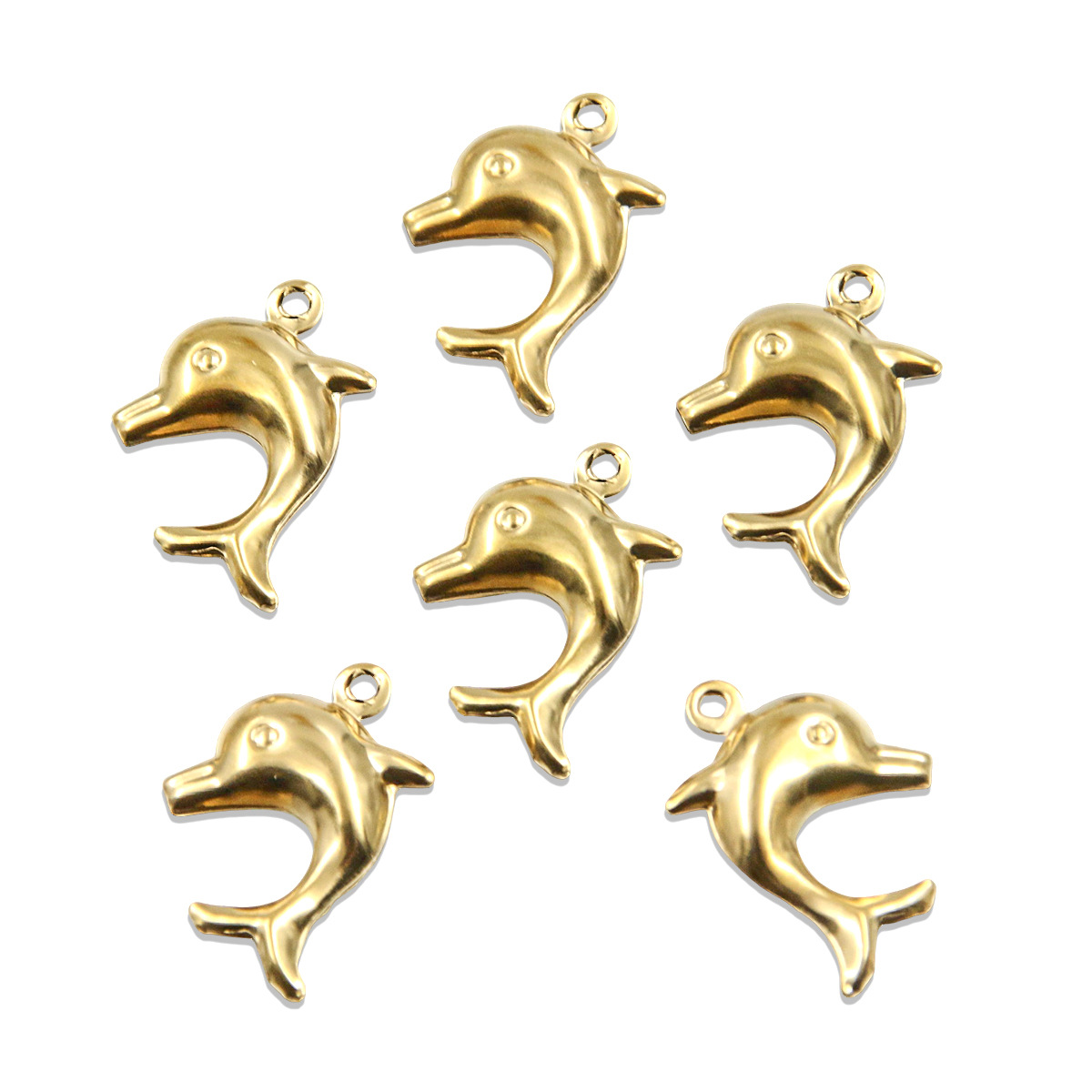 4:Golden dolphin 15x20mm