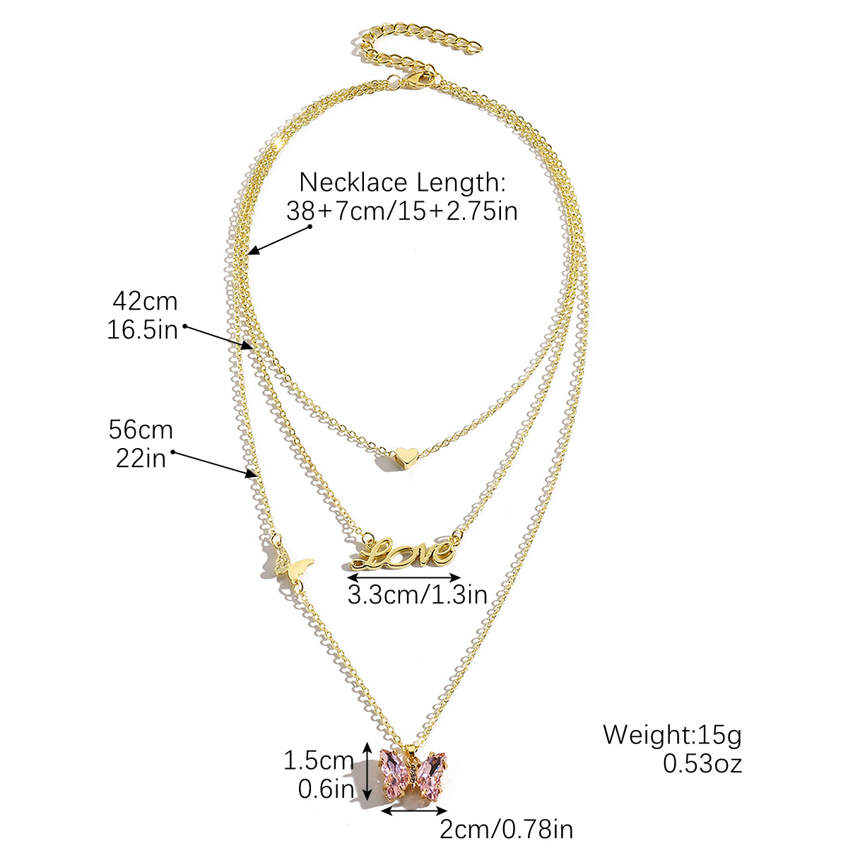 2:N2408-7 Pink Butterfly