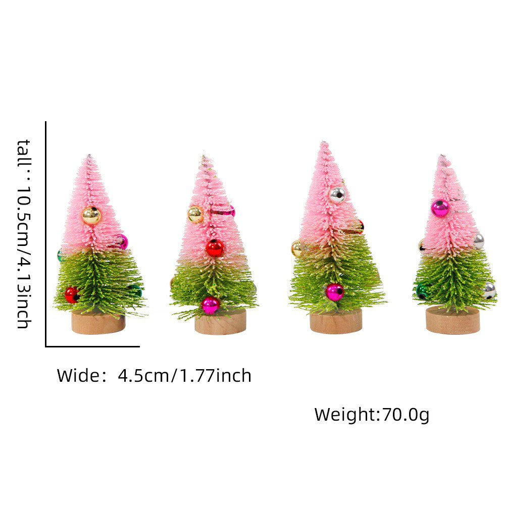 Pink Green Gradient Bell (Four Pack)