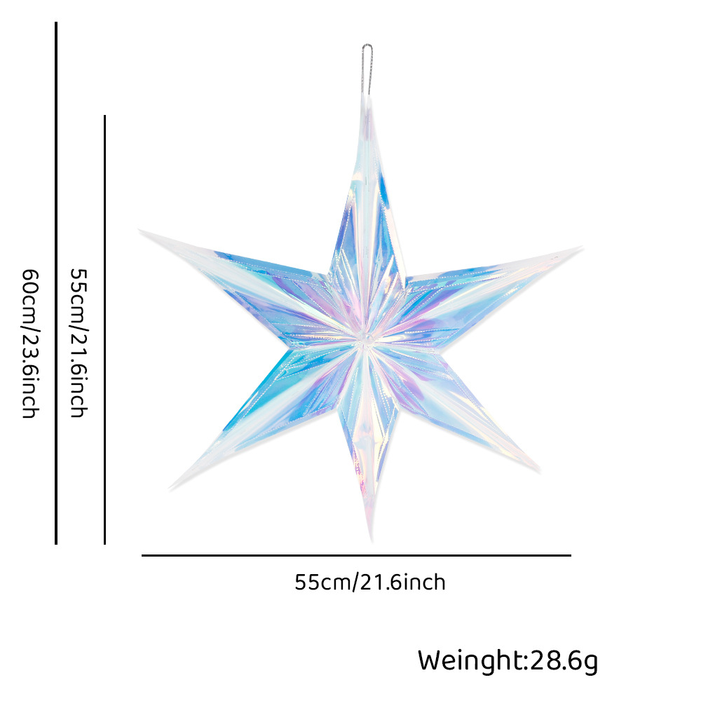 Six-pointed star (31*15cm)
