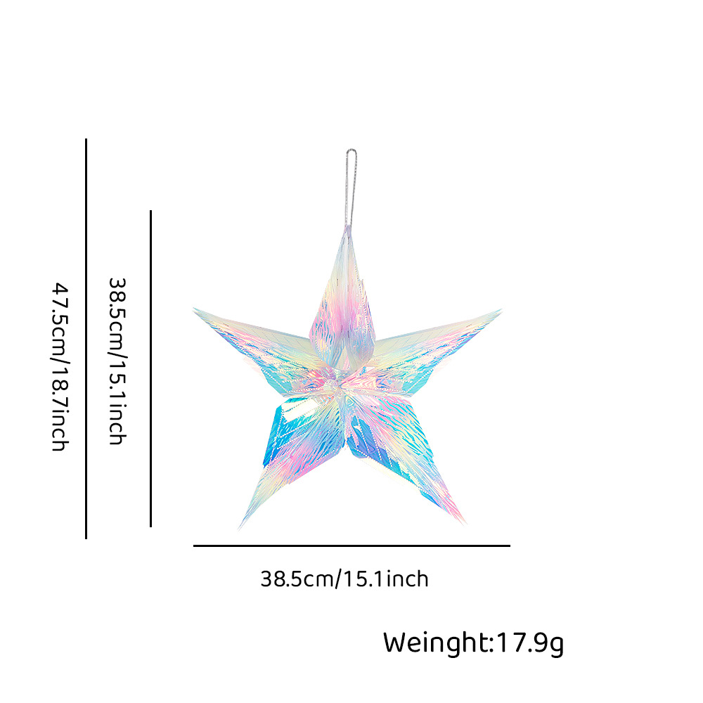 Color printing magic five-pointed star (20*10cm)