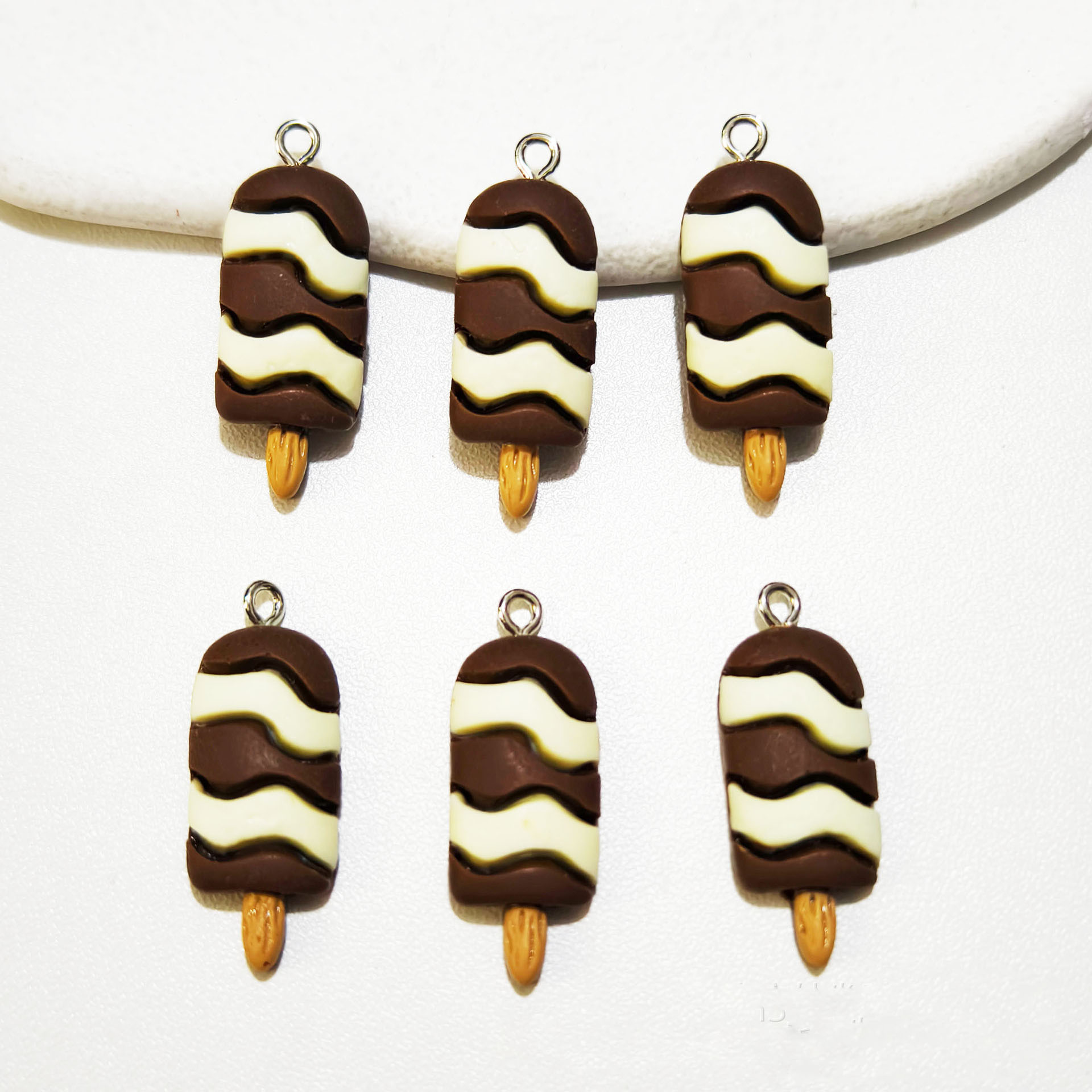 Coffee color ice cream