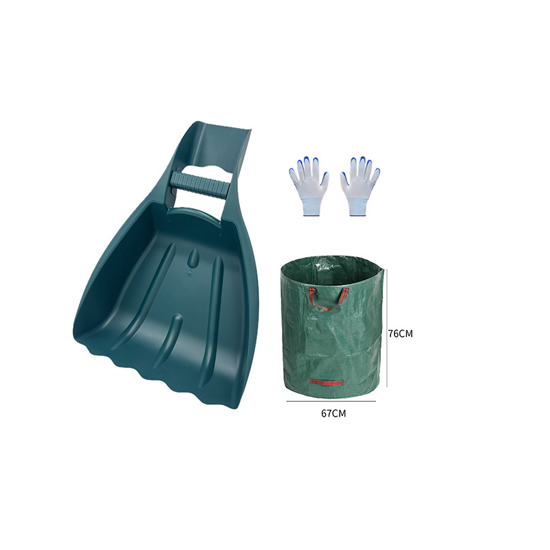 Rake (pair) glove collection bag