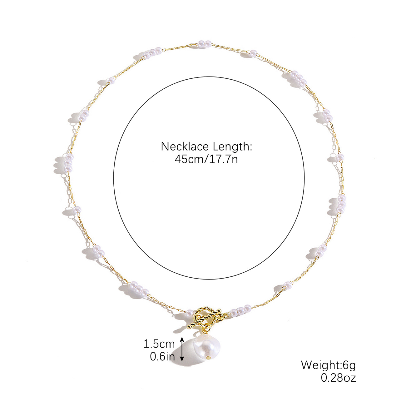 7:N2408-2 handmade chain one two three