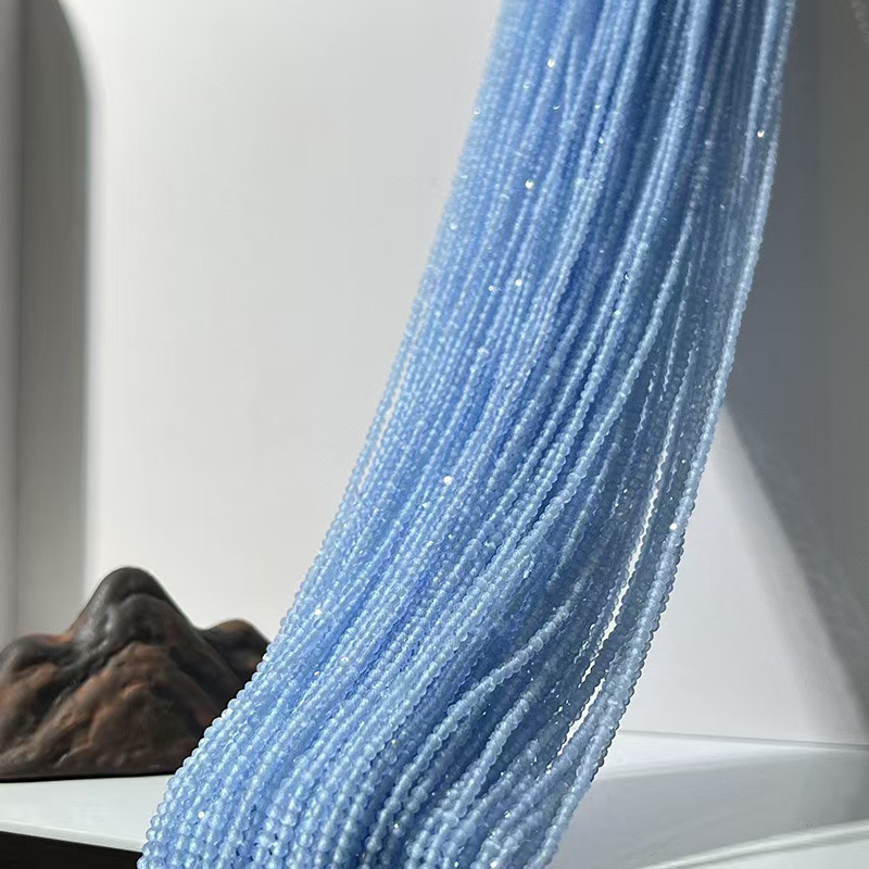 Lake blue cat eye 6mm about 55~60 pieces