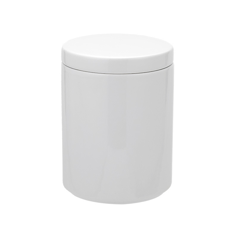 White-porcelain cover (14*14 * 18.5cm)(1900ML)
