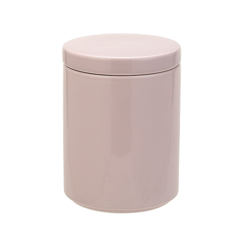 Rose Red-porcelain cover (14*14 * 18.5cm)(1900ML)