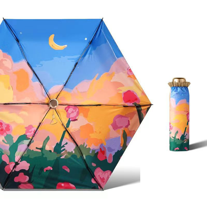 50% gold glue-rose under the moon