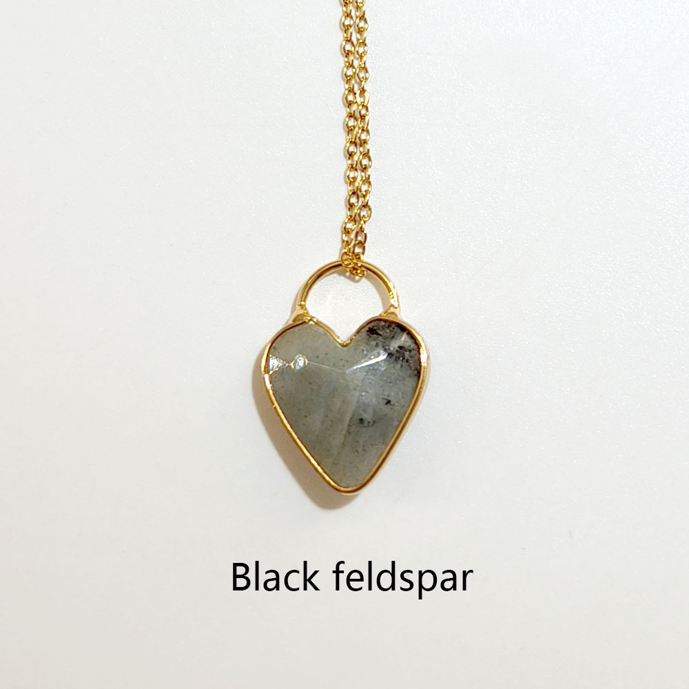 Black elongated stone