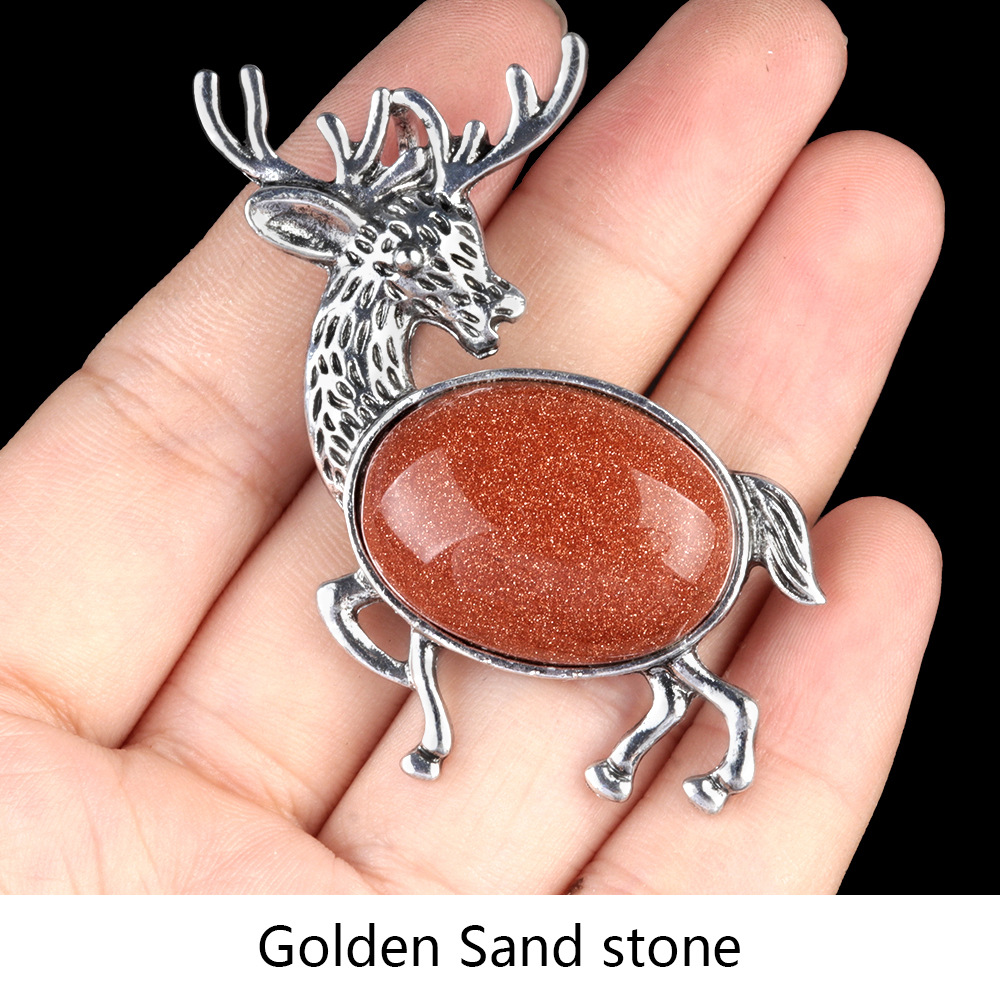 Gold sand stone (synthetic)