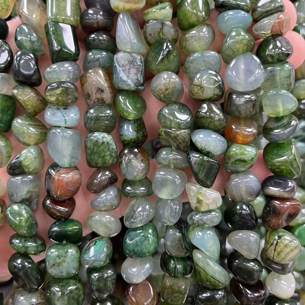 Striped purple agate