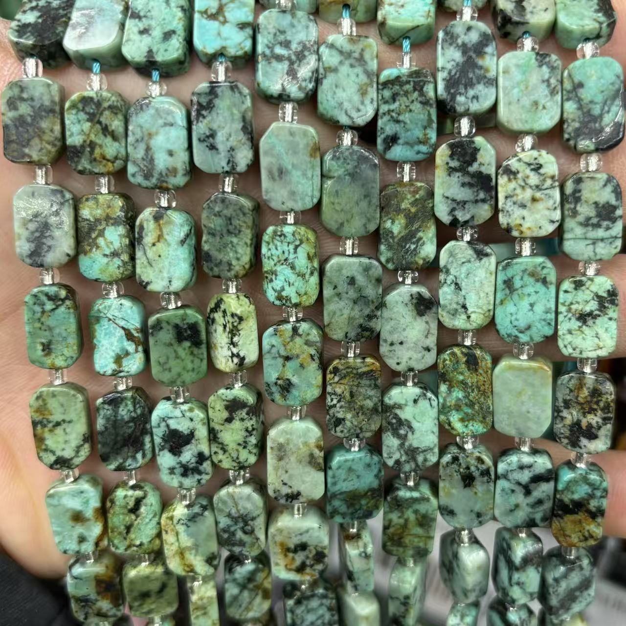 African pine 8x12mm (about 28 pieces)