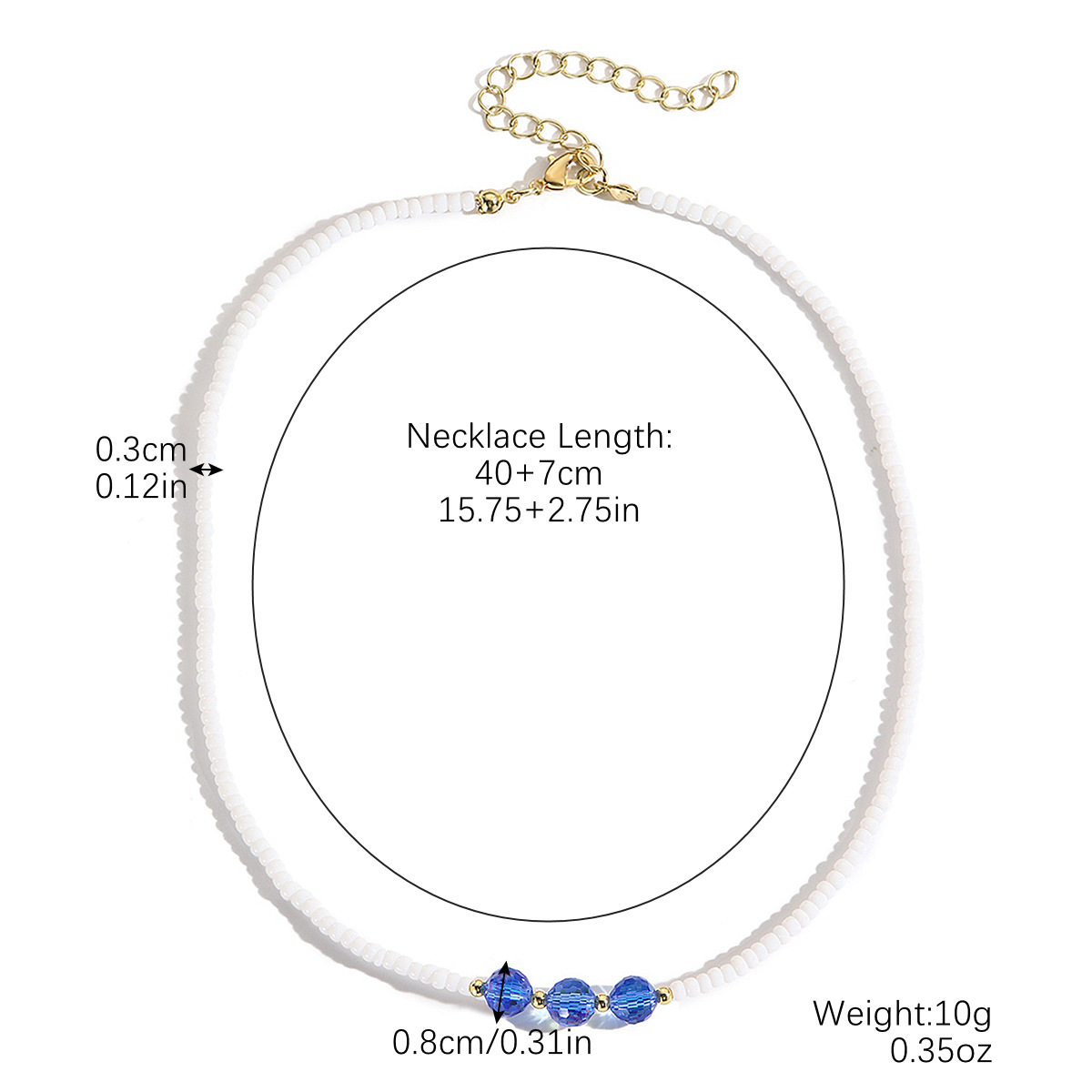 N2410-19 sapphire blue crystal
