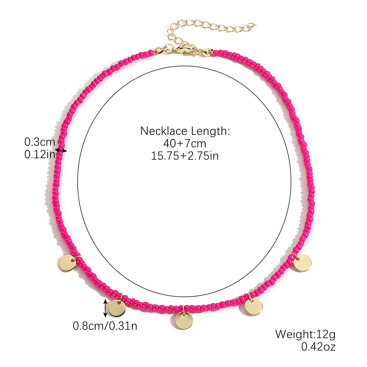 5:N2410-9 rose red disc