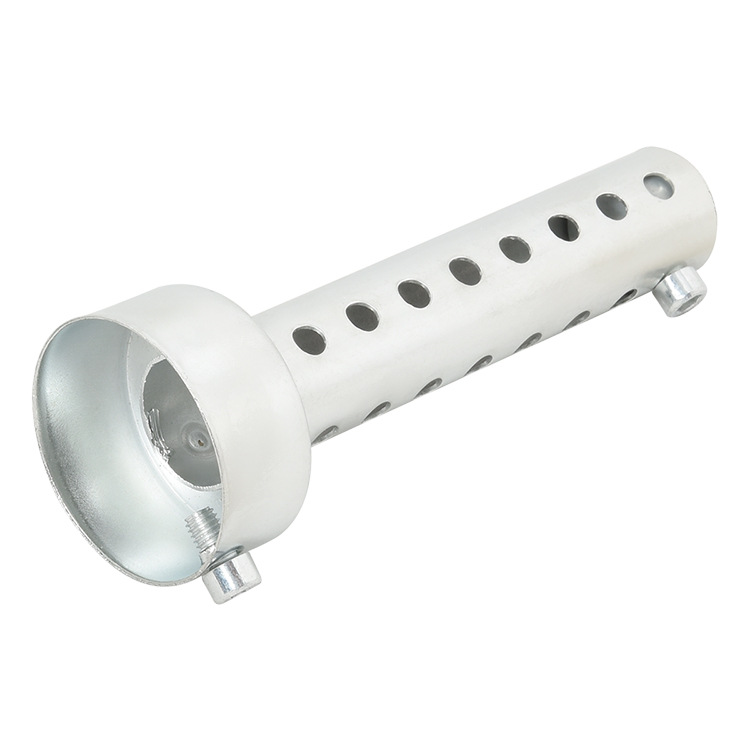 48x135mm long silver muffler