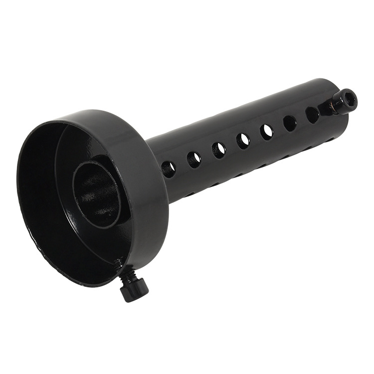 60.5x135mm long black muffler