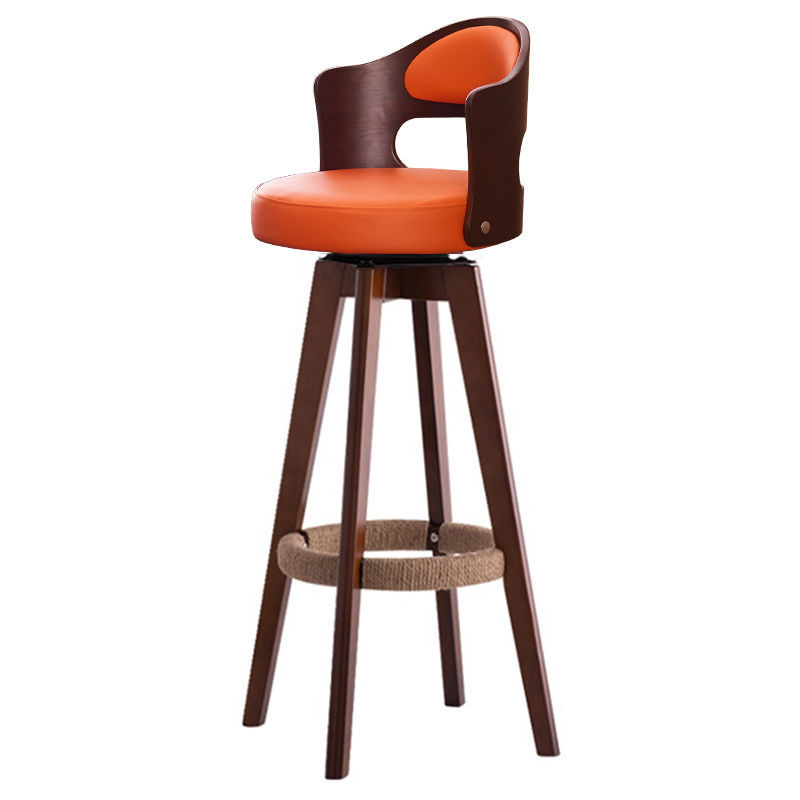 Brown Wood Frame Brown Wood Orange Skin