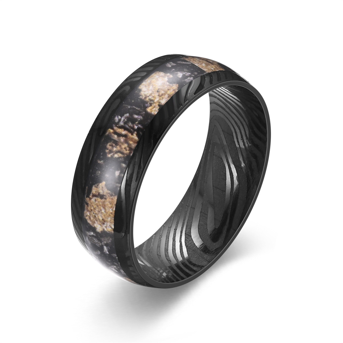 Hammered gold and silver foil US Size #7