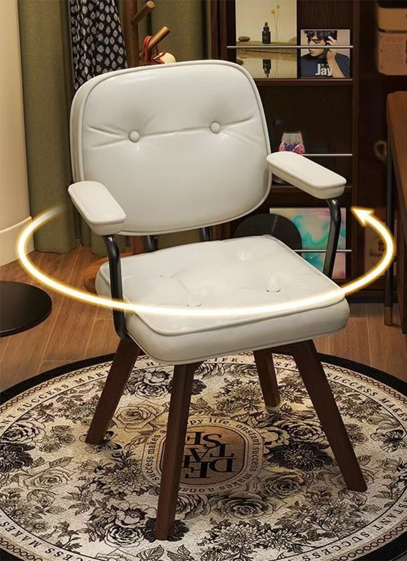 Simple white-latex cushion