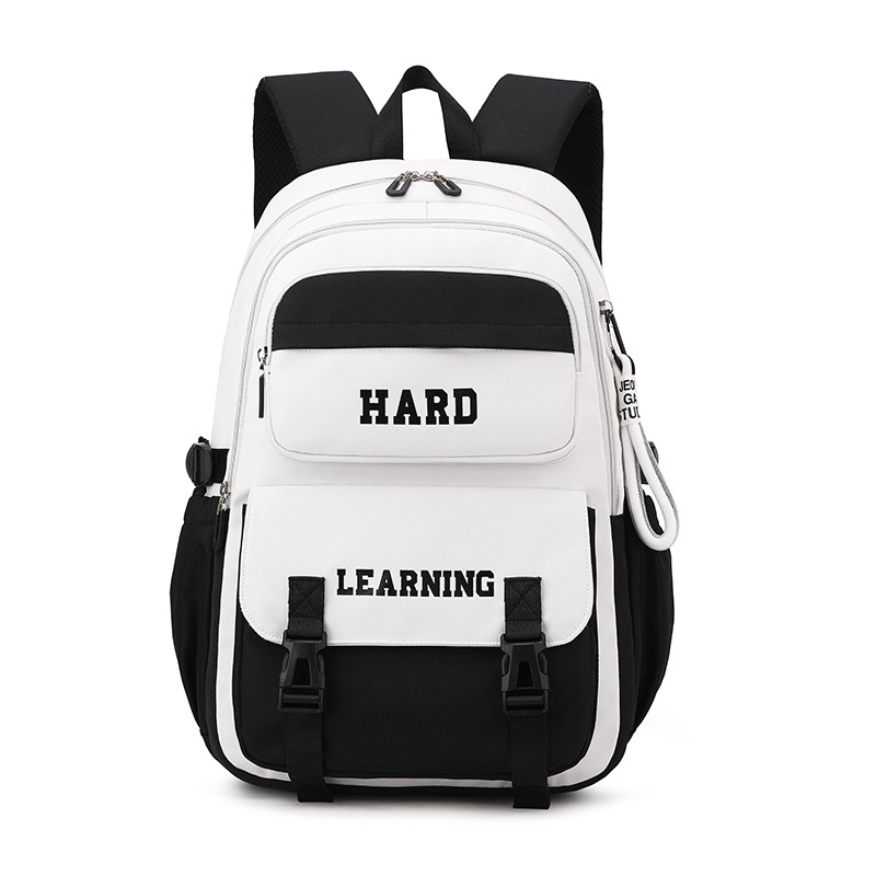 Rice white with black