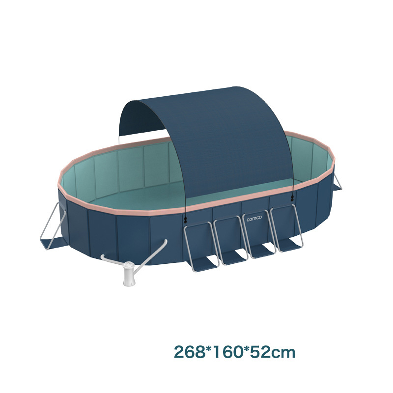 300 pool [including filter pump   awning]