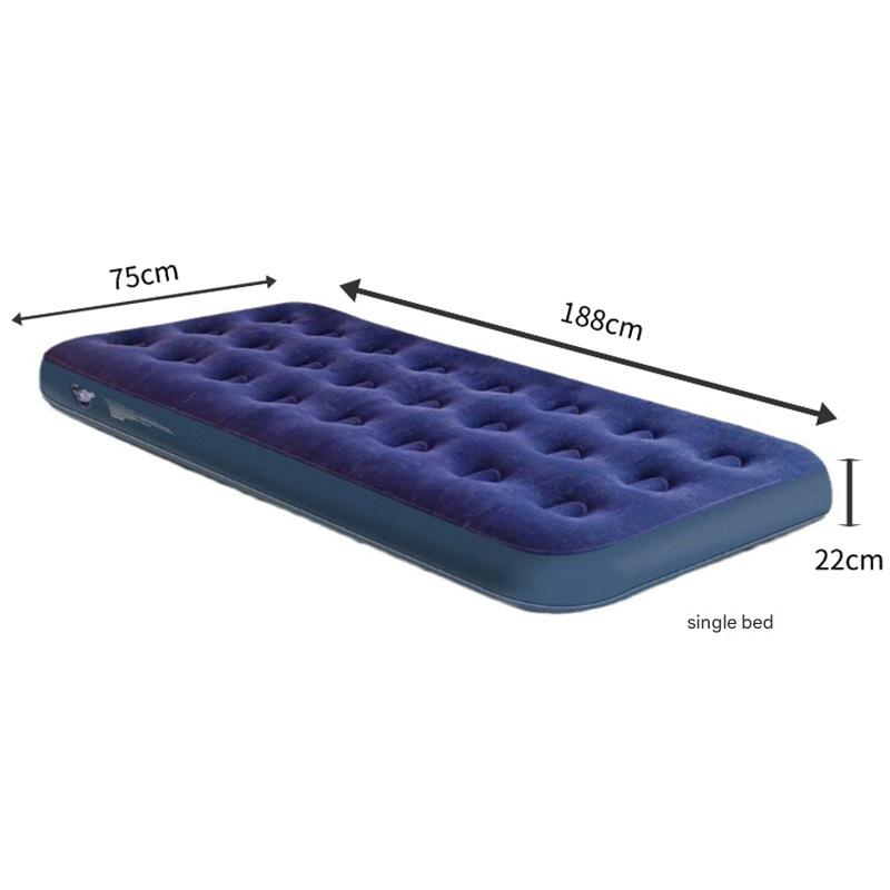 Single mattress without pump