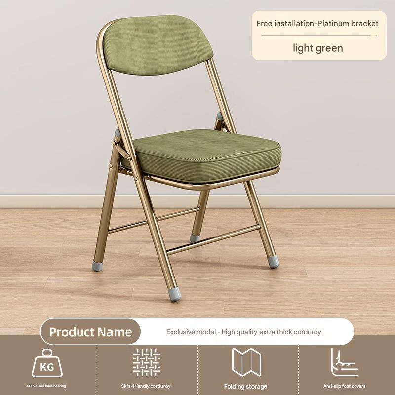 High-quality skin-friendly corduroy model [green] upgraded platinum legs