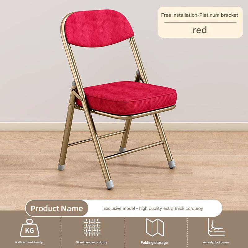 High-quality skin-friendly corduroy model [red] upgraded platinum legs