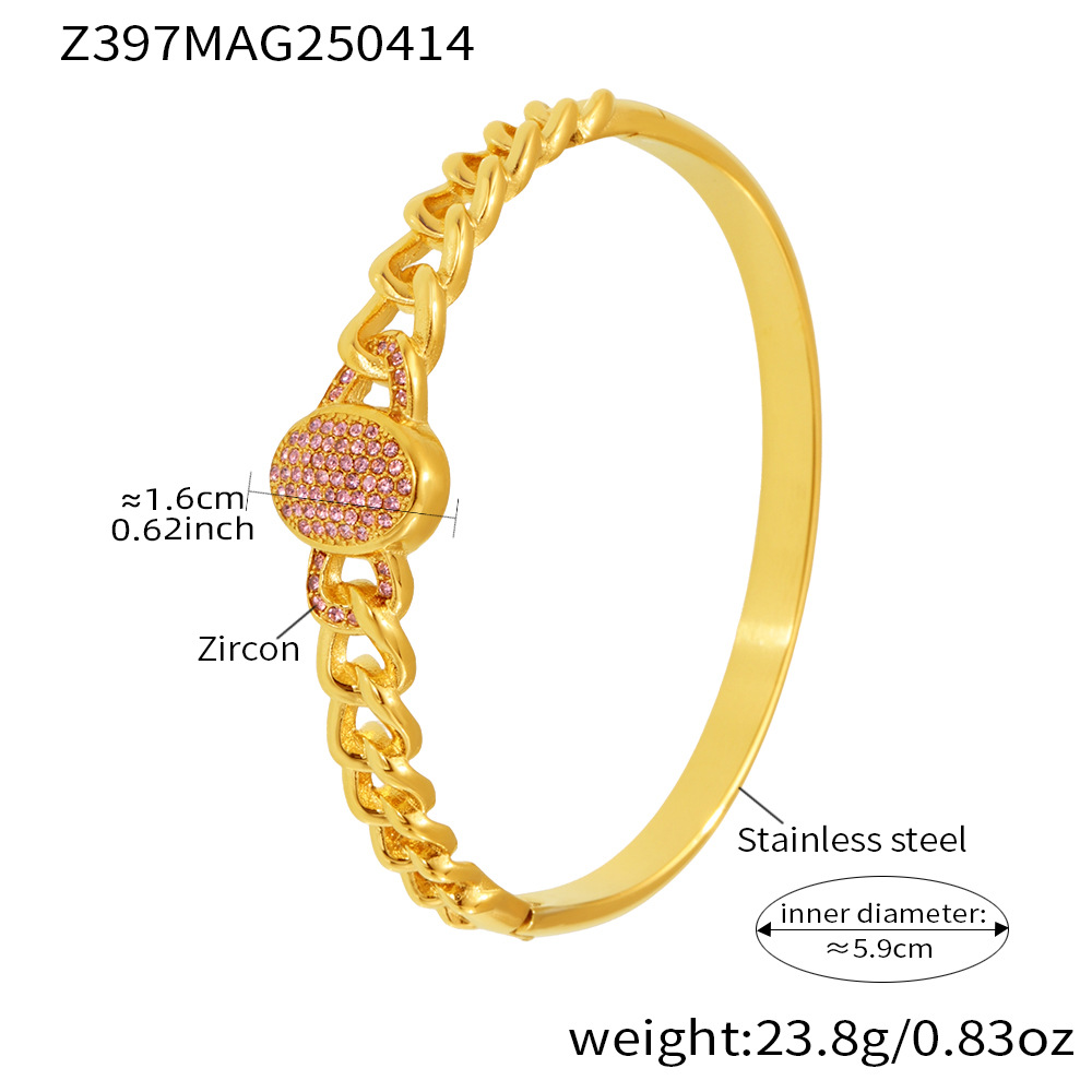 3:gold pink zircon