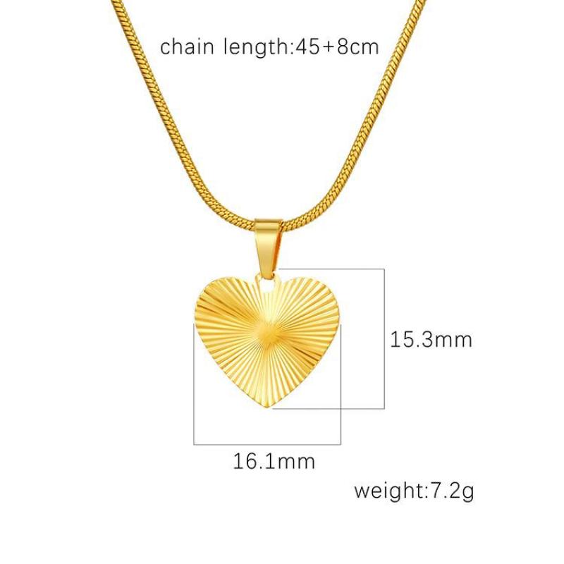 Heart-shaped Golden MS-723