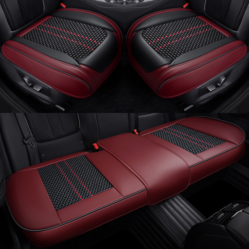 Three-piece set-martha red and black