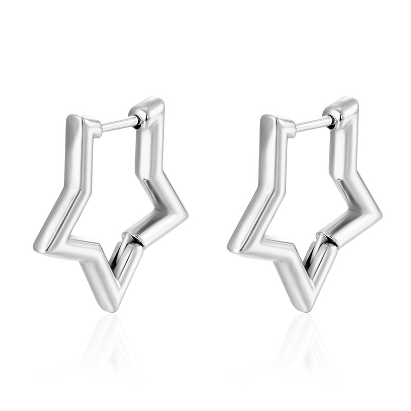 Oil pressure five-pointed star steel color