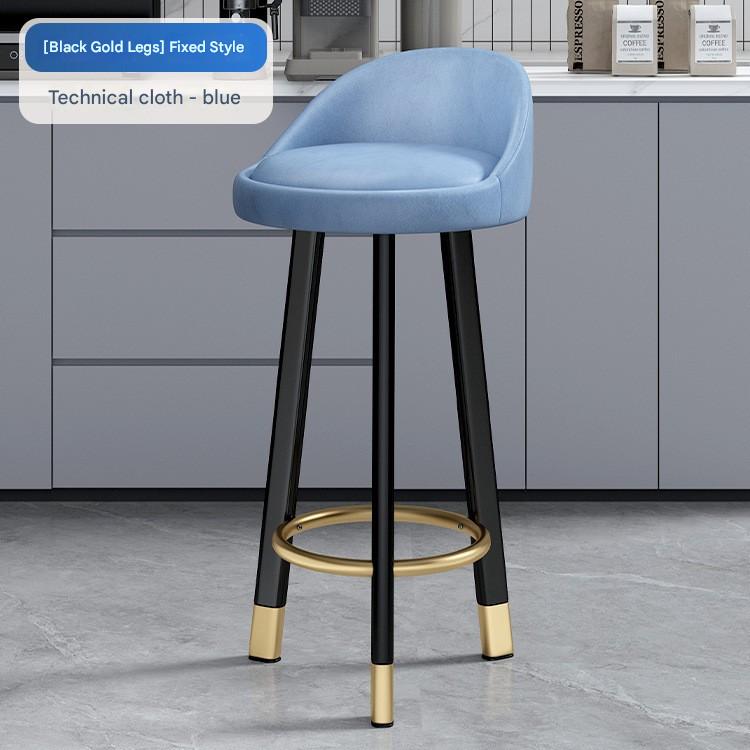 Blue-70cm black gold leg technology cloth