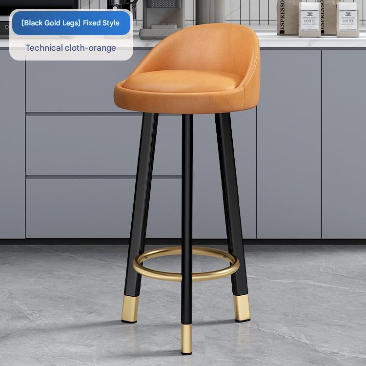 Orange-70cm black gold leg technical cloth