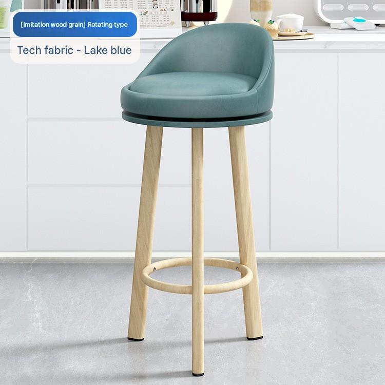 Lake blue-70cm rotating original color wood grain technical cloth