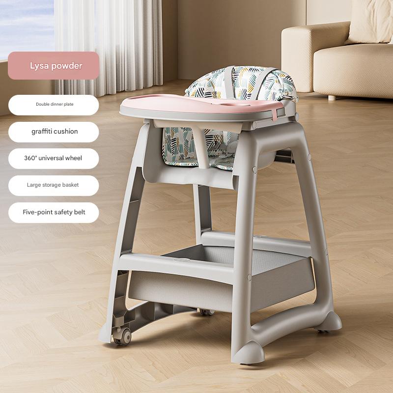 [thickened] cushion double dinner plate (powder) storage bag wheel