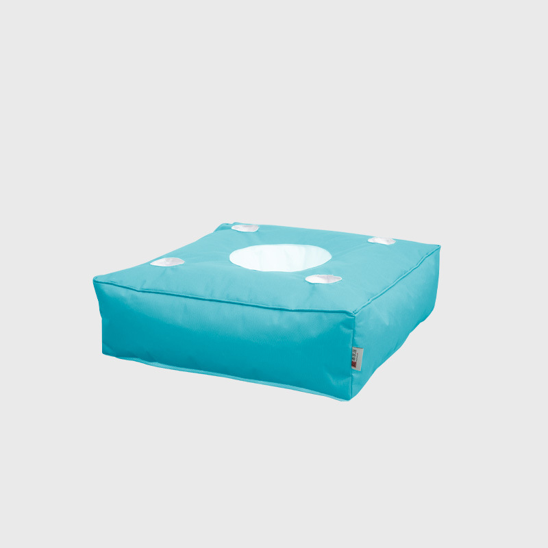 footstool-Sky Blue