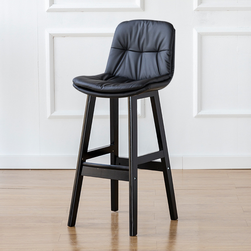 71cm black frame   black leather